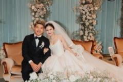 日本国脚堂安律与女友明松美玖结婚，晒出结婚照引关注