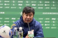 泰山B队主帅韩鹏：赛季首败令人遗憾，将全力总结提升
