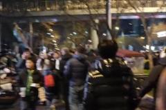 赛后国安球迷街头大喊：马宁SB！
