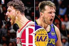 火湖大战引爆西部！NBA官方发布申京VS东契奇海报