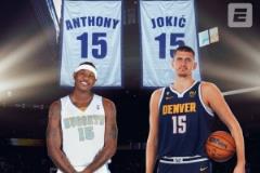 ESPN：掘金或将退役安东尼与约基奇的15号球衣
