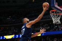 戈贝尔高效表现10中9砍21分18板两双 率队正负值+14