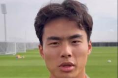 国少球员杨黔东：大家已恢复状态，必胜乌兹别克斯坦