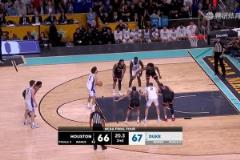 NBA见！弗拉格犯规送两罚被反超1分 最后中投不中失绝杀