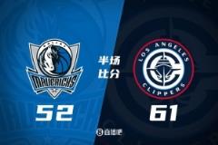 半场战报：哈登高效输出小卡浓眉联手 快船领先独行侠9分
