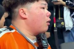 洛夫顿体格，李天荣发型，广东队球迷！