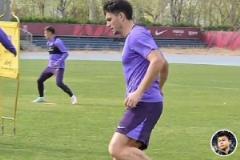 于根伟发布训练视频：萨尔瓦多触球训练，阿代米与杨帆单独练习