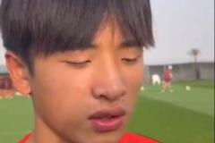 魏祥鑫：亚少赛前两场表现不佳，坦言练得不够多是遗憾