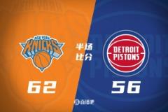 半场战报-布伦森爆发尼克斯三人得分上双 CC16分4助杜伦12分7板
