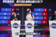 杨毅：火勇会打的很激烈 但火箭没有超巨 勇士最终会赢下系列赛