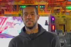 前NBA球星阿尔德里奇中国行来到南昌 并打卡滕王阁