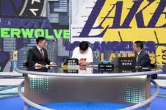 杨瀚森当嘉宾进入演播厅 这广告放面前略显尴尬呀