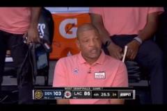当时3-1领先被逆转！快船和掘金上一次抢七还是里弗斯执教了~