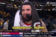范弗利特谈亚当斯：得好吃好喝伺候这位硬汉，还得再干一场！！！