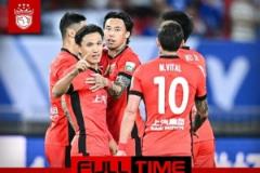 2025华润饮料中超联赛第11轮：武汉三镇0比2不敌上海海港