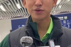 王源感谢大连球迷掌声，坦言自身仍需提升