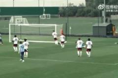 顶级天赋怪！阿森纳15岁小将道曼在U18比赛上演一球一助