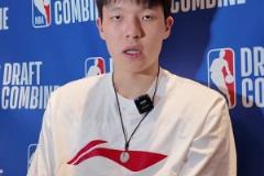 杨瀚森：我的优势是打过职业经验更丰富 试训要尽全力展示自己
