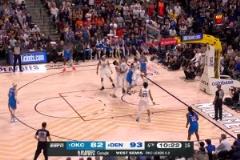 这里不是OKC！亚历山大上篮，威少积极补防送出残暴大帽！