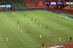 蓉城2-0领先！广西平果后卫和门将配合失误，严鼎皓头球破门