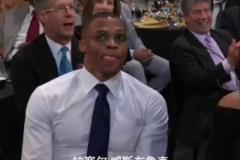 今天SGA拿到MVP！而雷霆上一个MVP正是17年的威少~