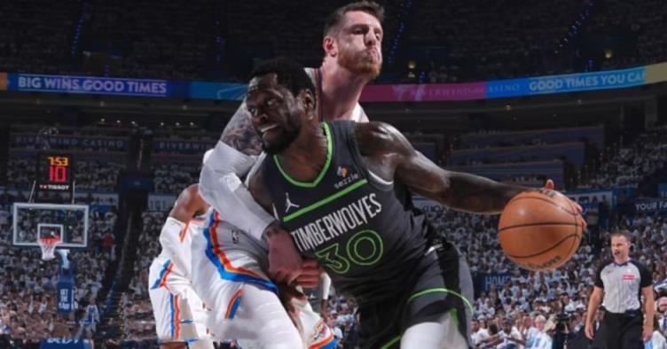 森林狼vs雷霆G2直播在线观看-NBA西决（2025.5.23）悬念升级