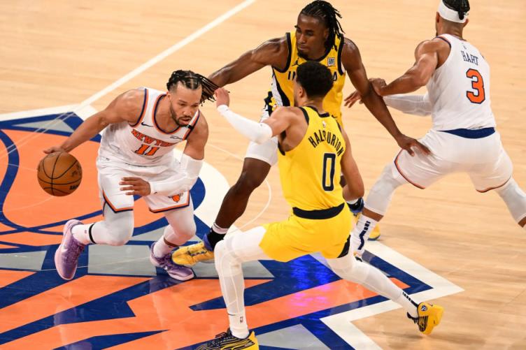 NBA季后赛步行者逆转尼克斯 西亚卡姆39分助球队客场取胜