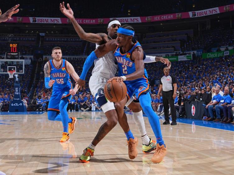 NBA西决G3雷霆vs森林狼比分分析（5月25日）