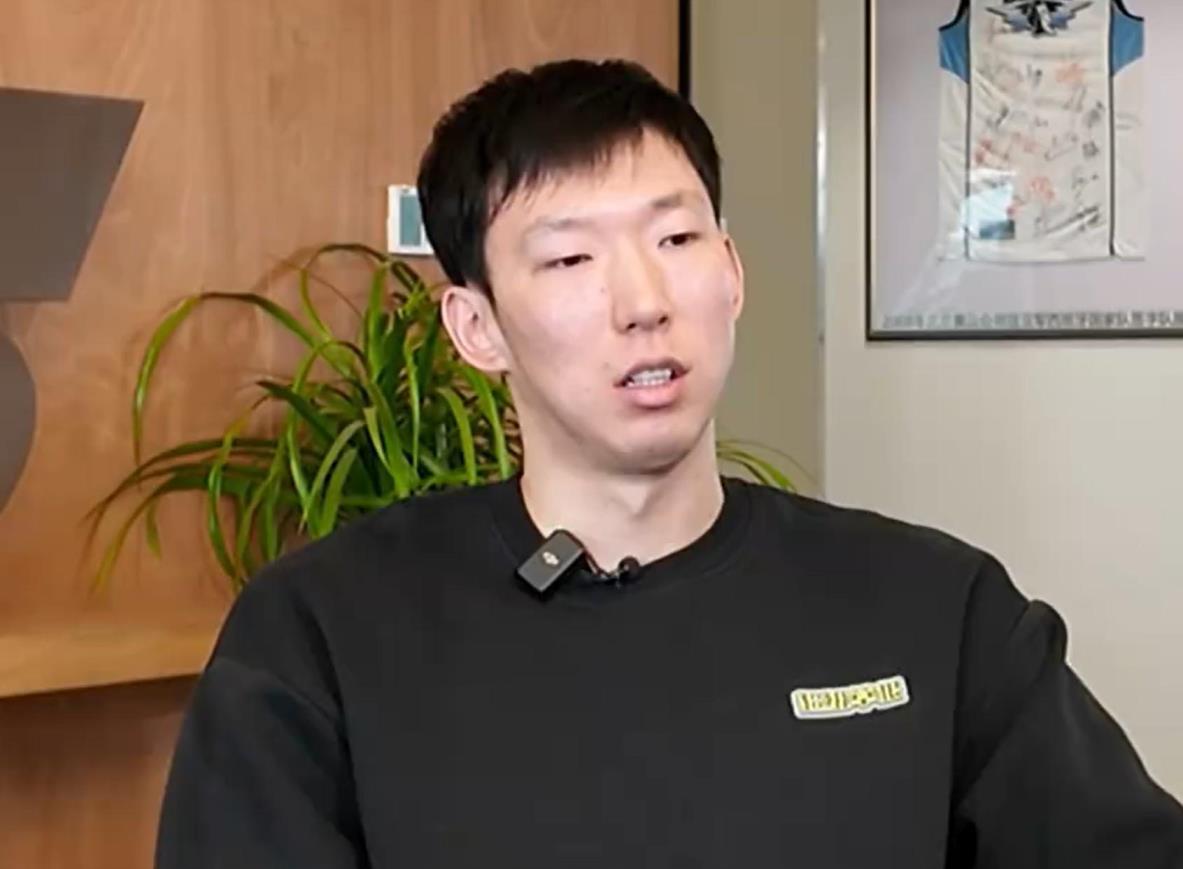 周琦：本赛季表现令人满意，整体发展呈上升趋势