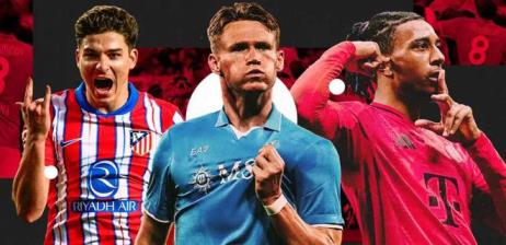 GOAL评选本赛季欧洲最佳签约TOP20：姆巴佩、内维斯居首
